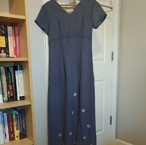 🔥 2/$10 3/$12 Elegant Blue Maxi Dress